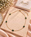 Emerald Whisper Necklace