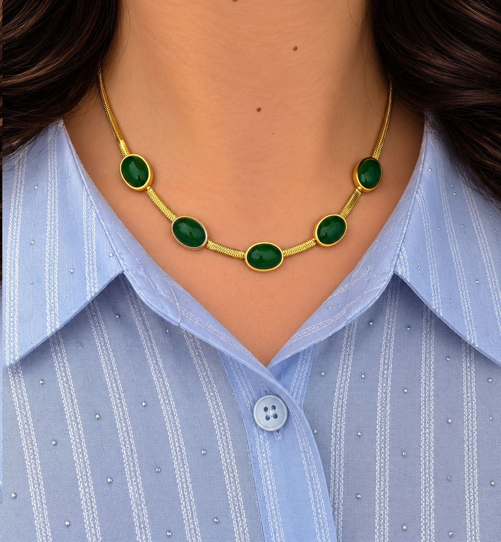 Emerald Muse Necklace