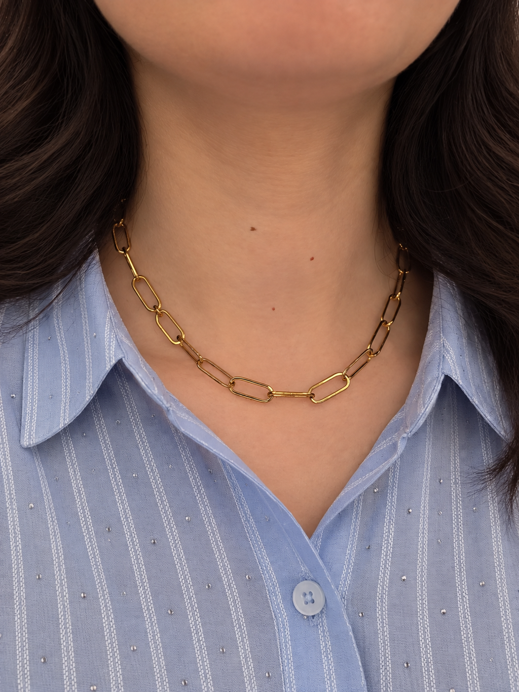 Paperclip Chain Necklace