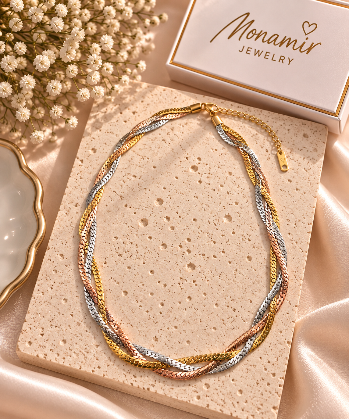 Aurelia Trio Necklace