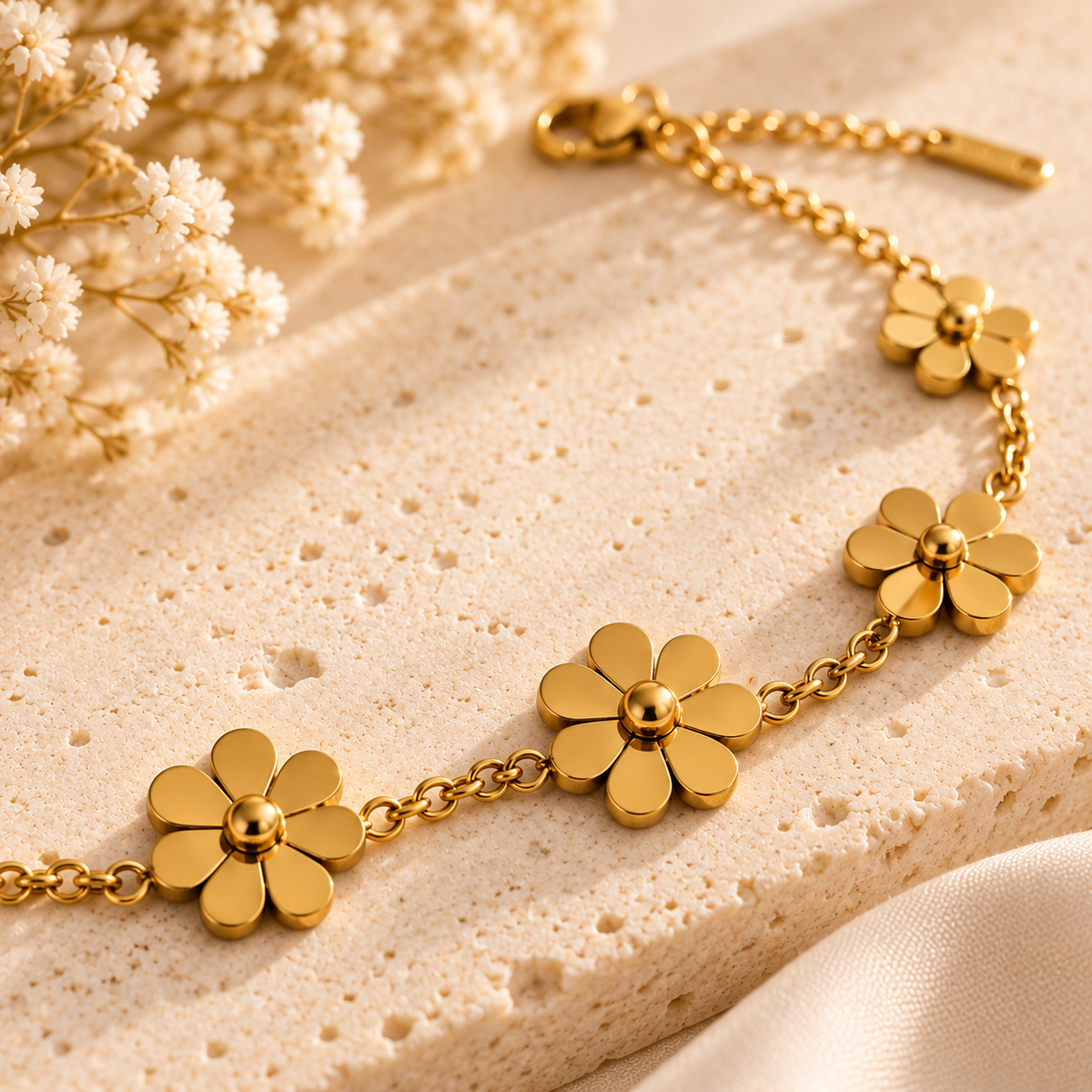 Golden Daisy Bracelet