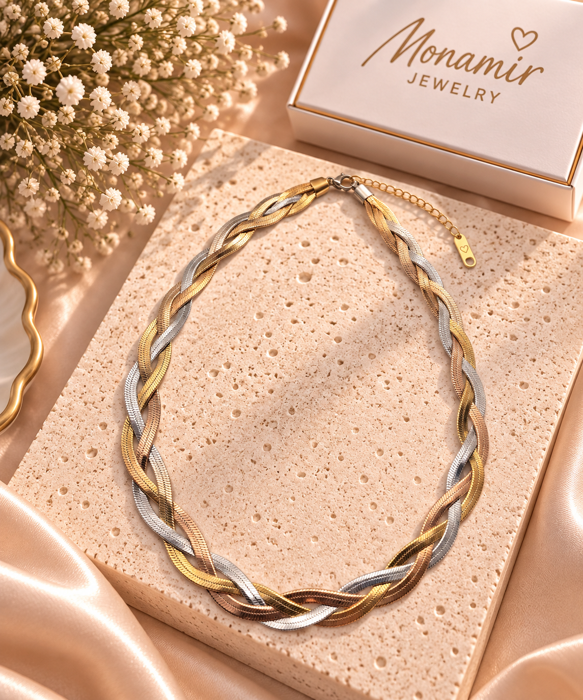 Celeste Trinity Necklace