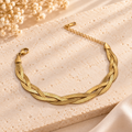 Golden Braid Bracelet