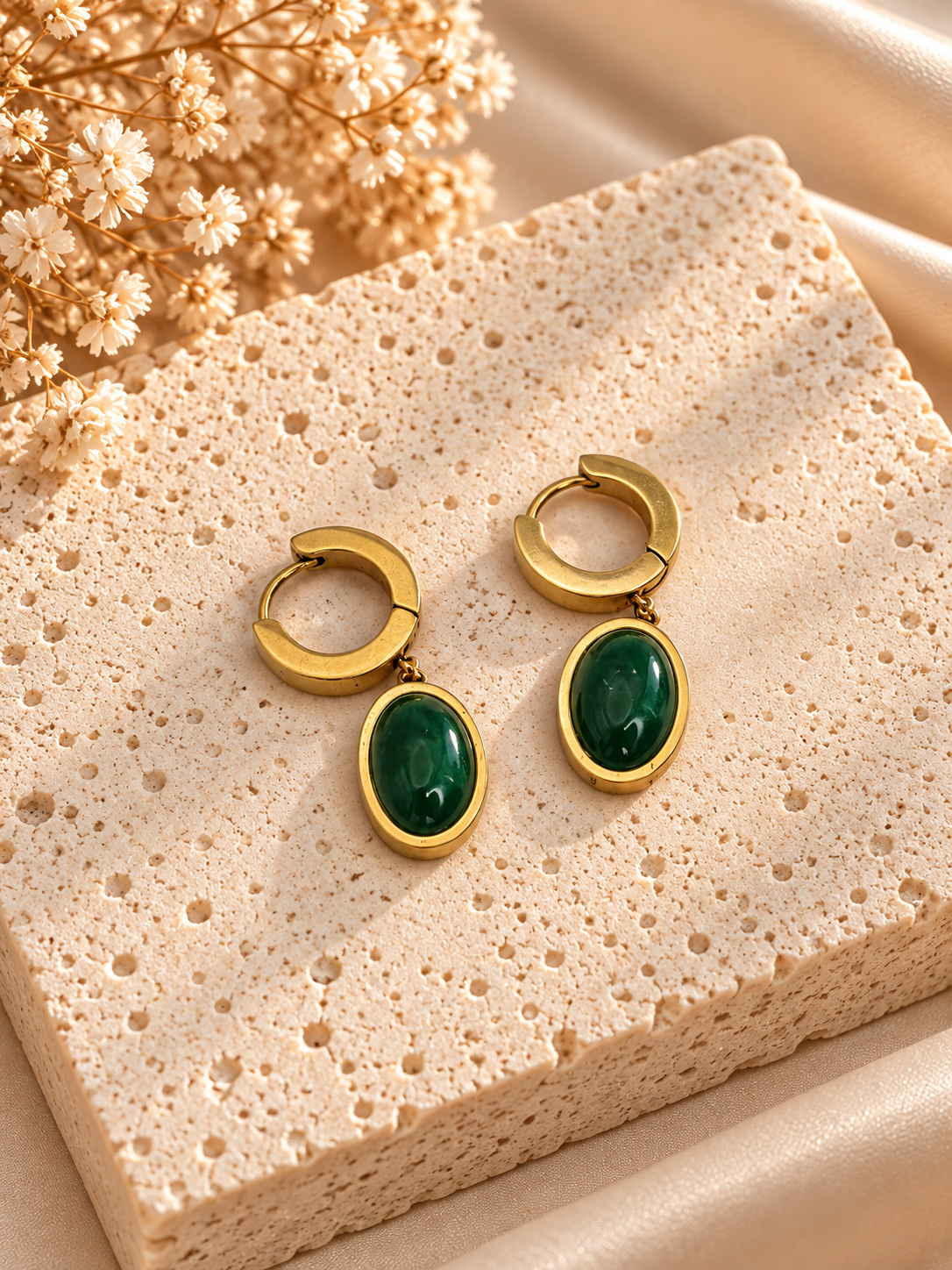 Emerald Drop Huggies
