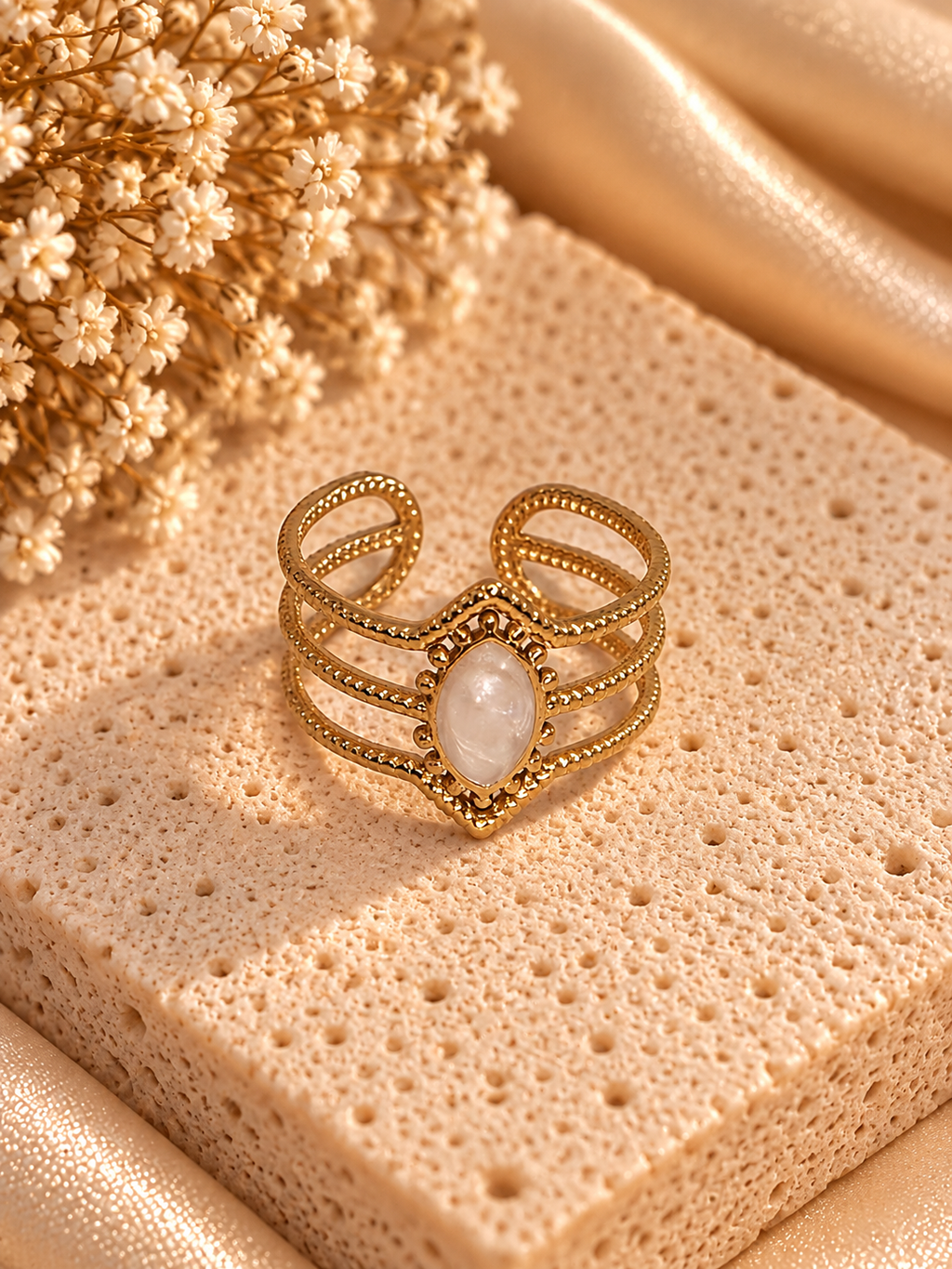 Elara Moon Ring