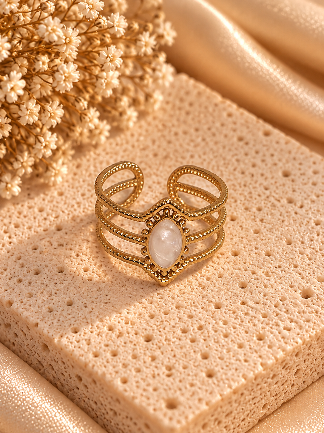Elara Moon Ring