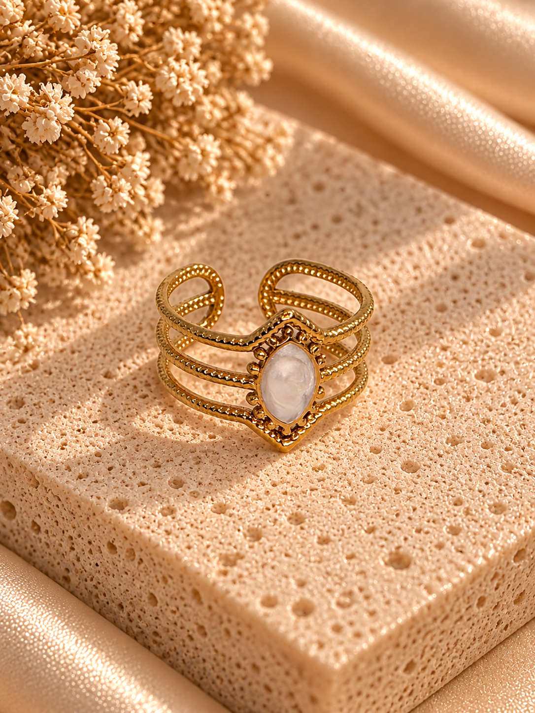Elara Moon Ring