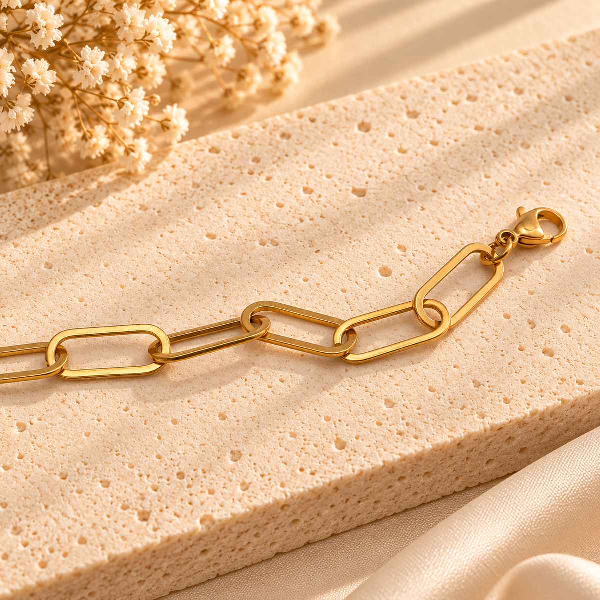 Bold Paperclip Bracelet