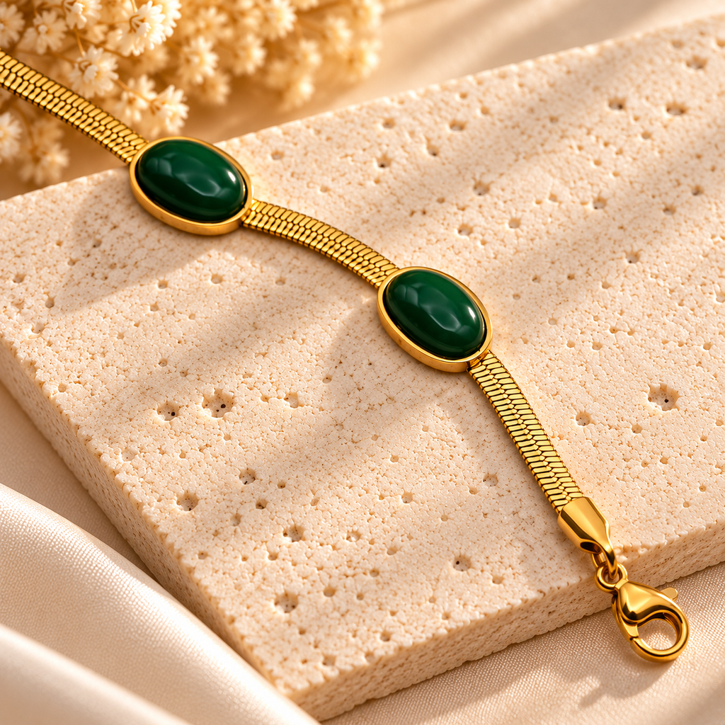 Emerald Trio Bracelet